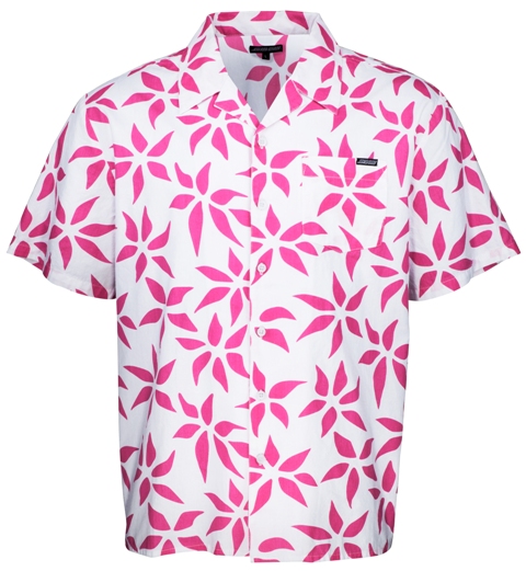 Shirt Under Pressure White/Pink