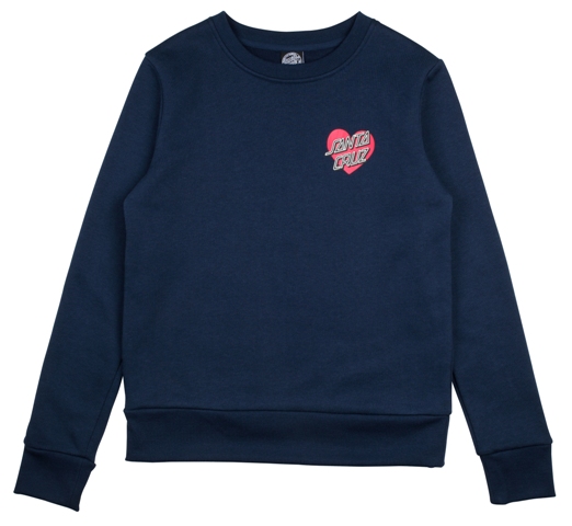 Crew Japanese Heart Dark Navy