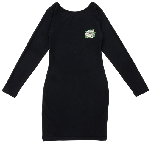Dress Rose Dot Black
