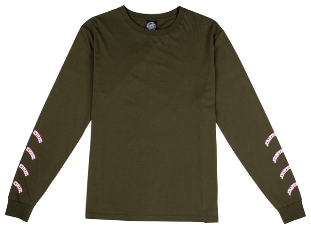 Tee L/S Horizon Military Green