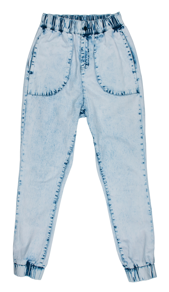 Women Pant Seabright Slouchy Fade Blue
