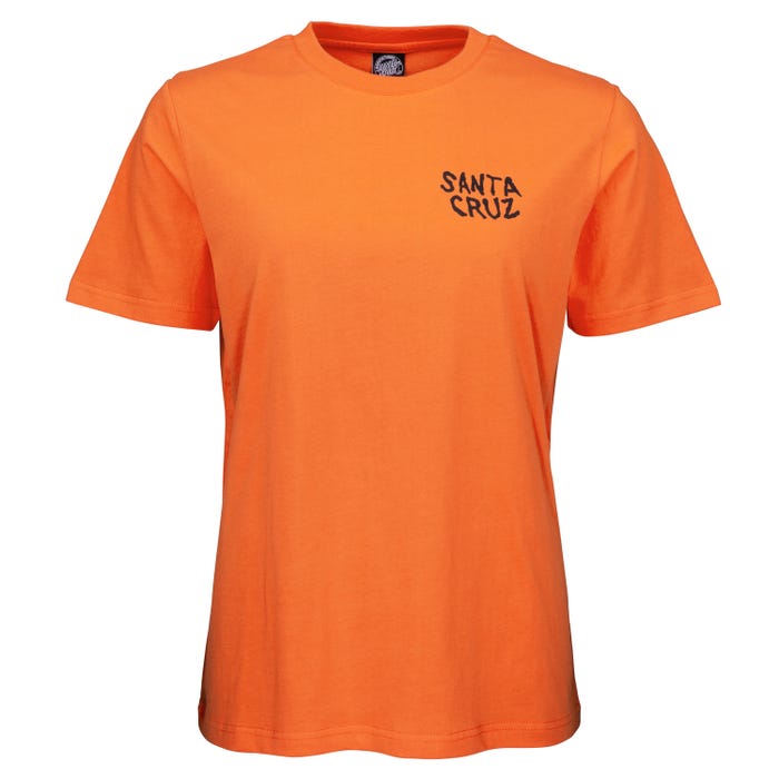 Tee Poppy Hand Burnt Red