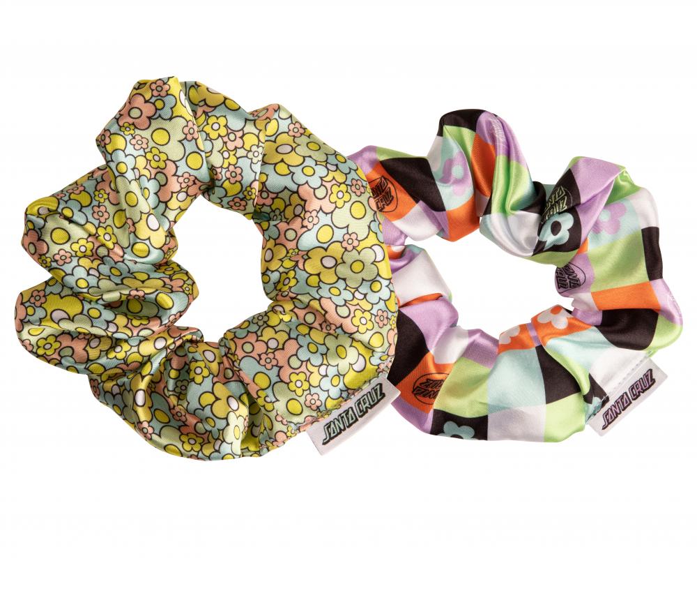 Accessories Patched Up Scrunchie (P/K Of 2)