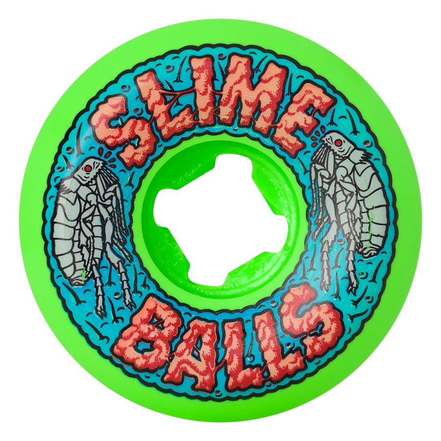 56MM FLEA BALLS SPEED BALLS GREEN 99A
