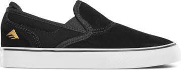 WINO G6 SLIP-ON YOUTH BLACK/WHITE/GOLD