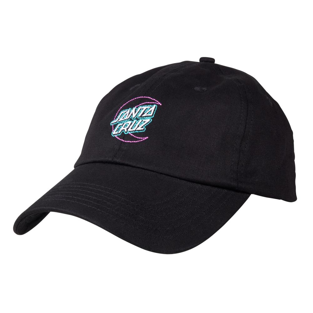 Cap Empty Moon Dot Black