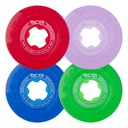 Super Crystals Trans Purple Green Blue Red 95A