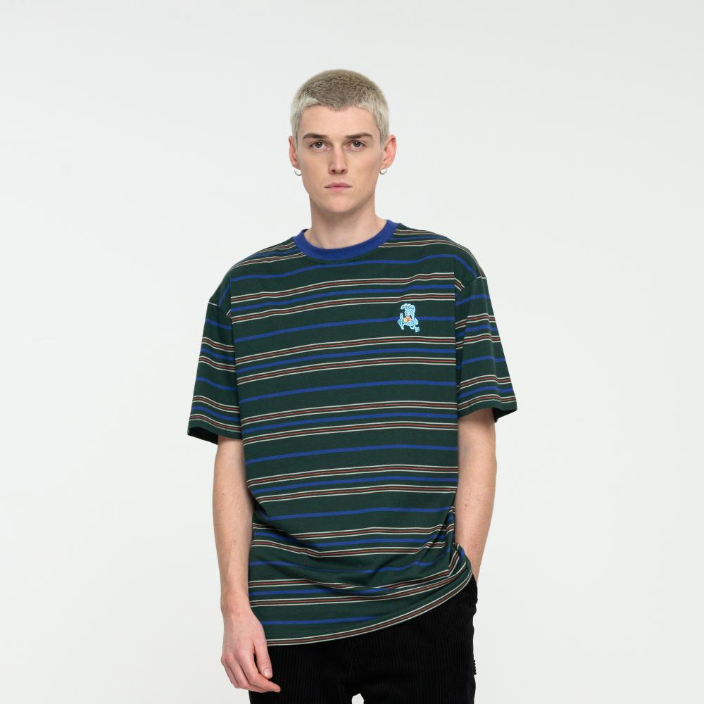 TEE MINI BEACH BUM HAND STRIPE