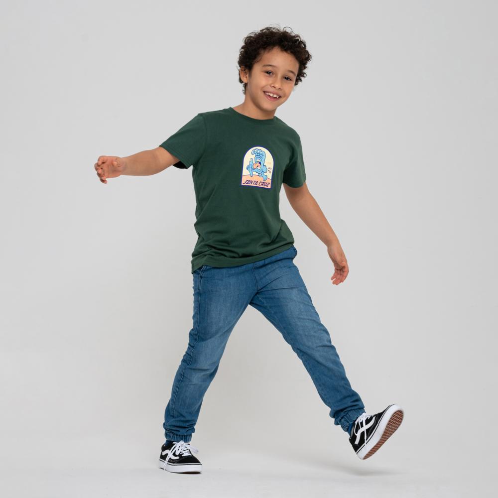 YOUTH TEE BEACH BUM HAND FRONT