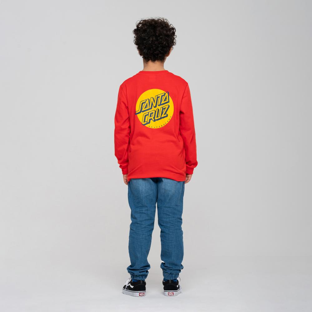 Youth Tee L/S Shadowless Dot