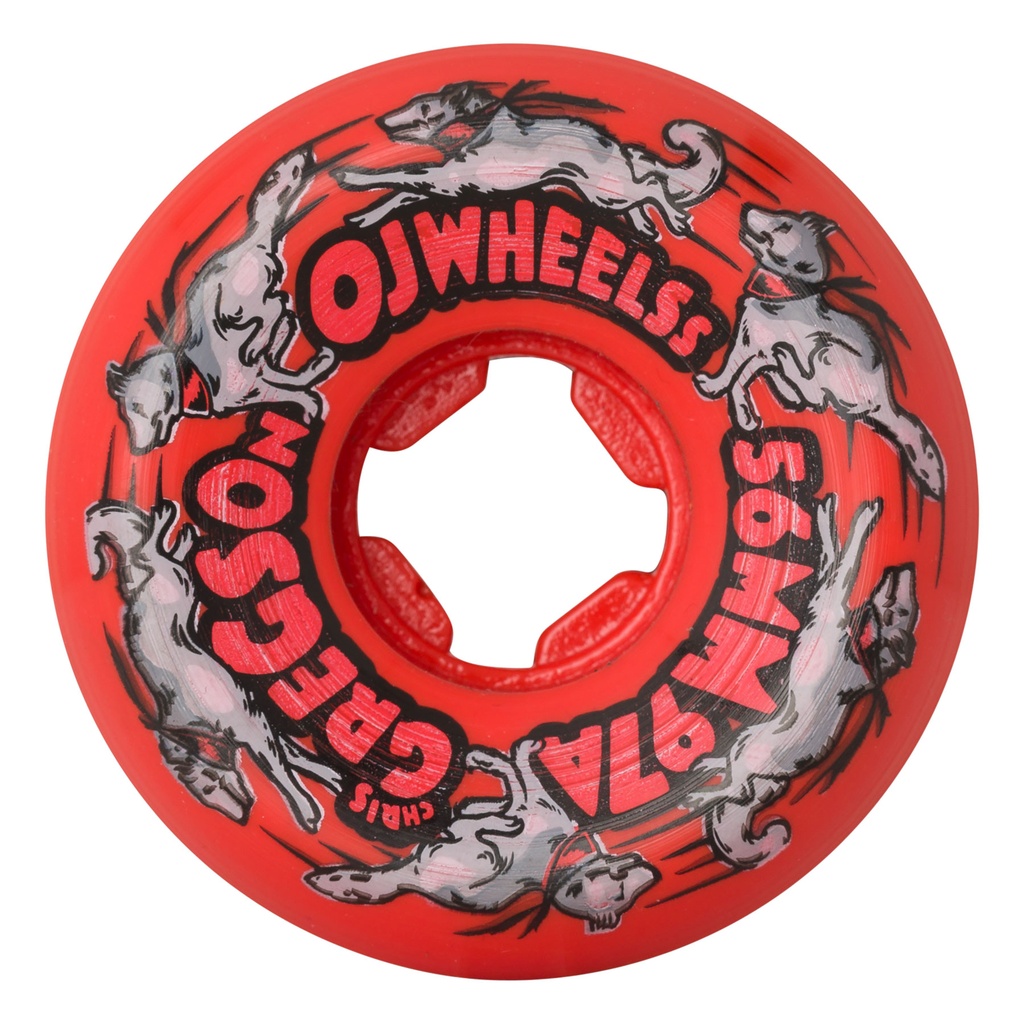 56mm Gregson Masher Ii 50/50 Split Elite Red Black Mini Combo 97A