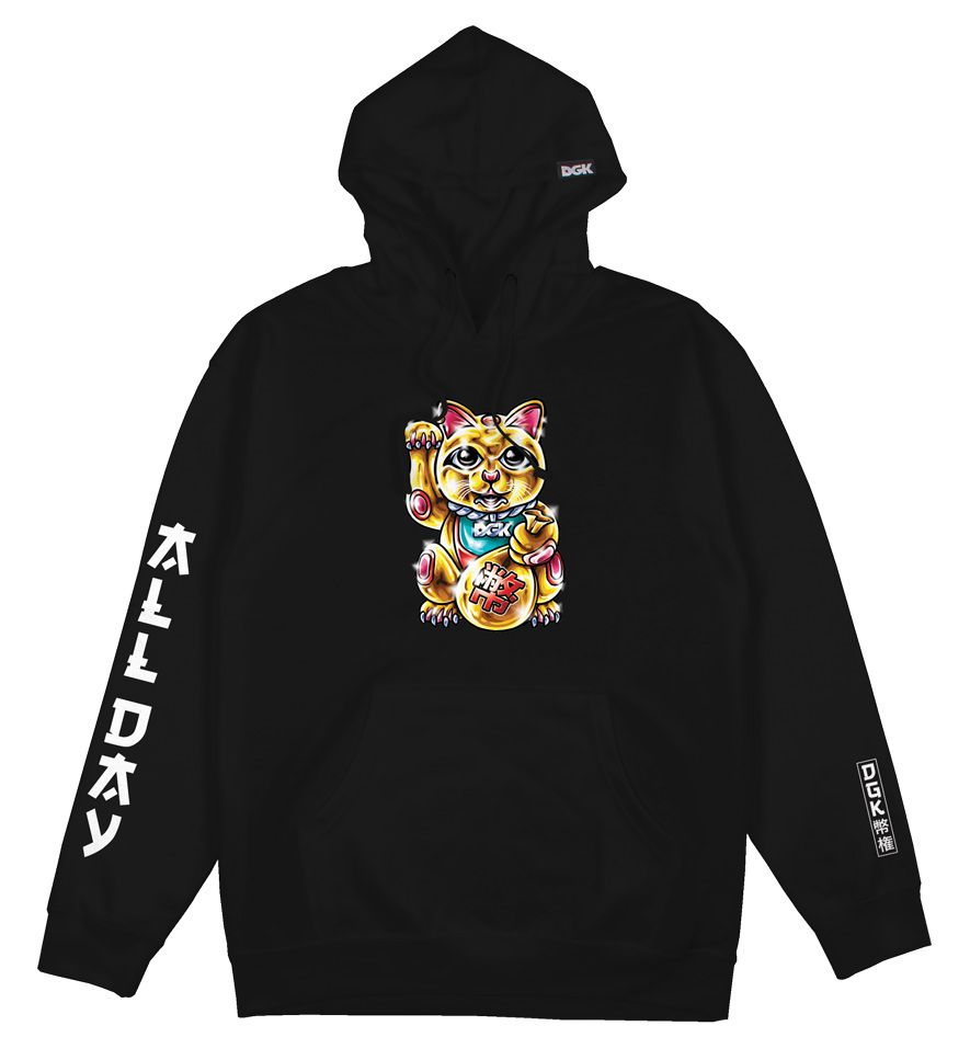Golden Cat Hooded Fleece