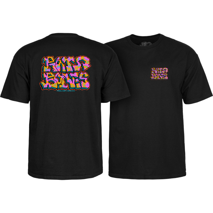 [CTMPPRBGRFXS] TEE RAT  BONES  GRAFFITI (S, Black)