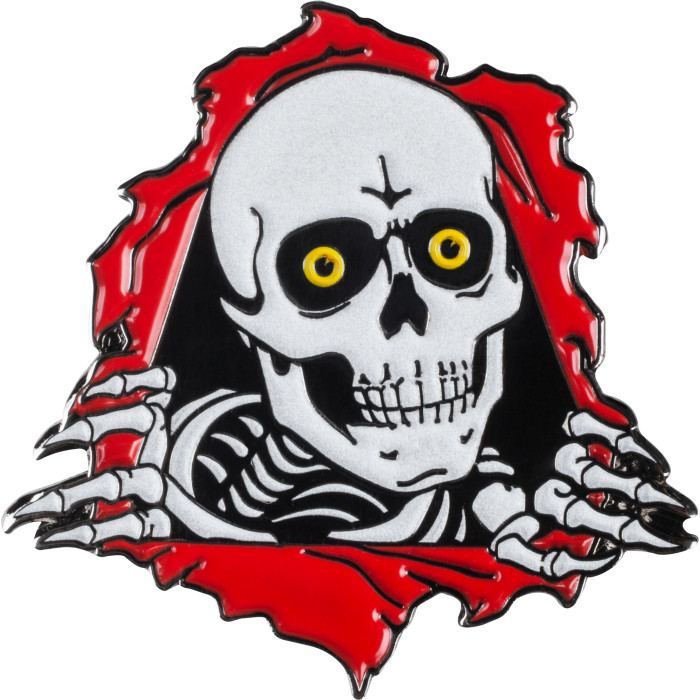 LAPEL PP RIPPER PIN ‘4’ GLOW IN THE DARK