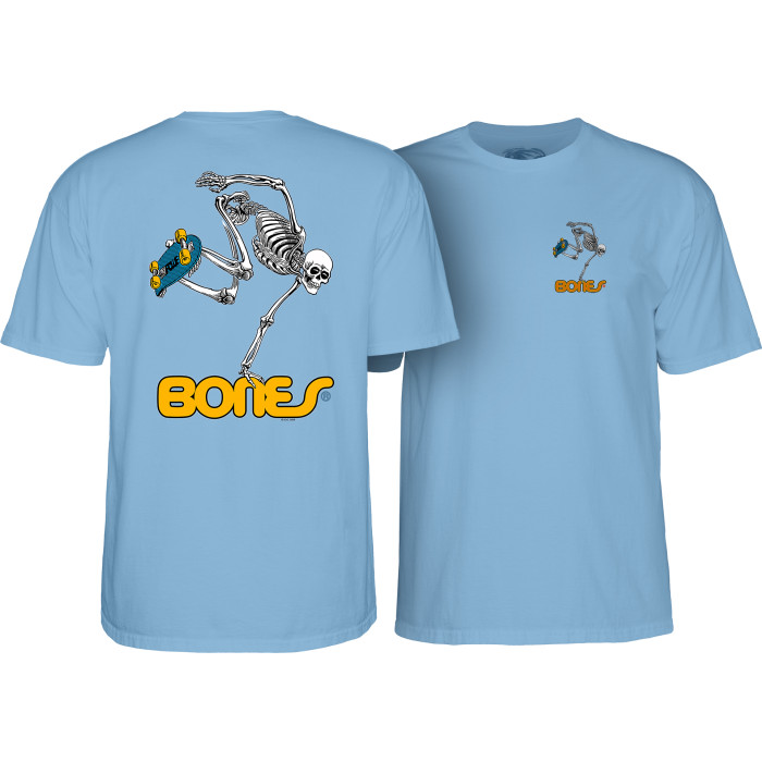 TEE SK8BOARD SKEL (S, Blue)