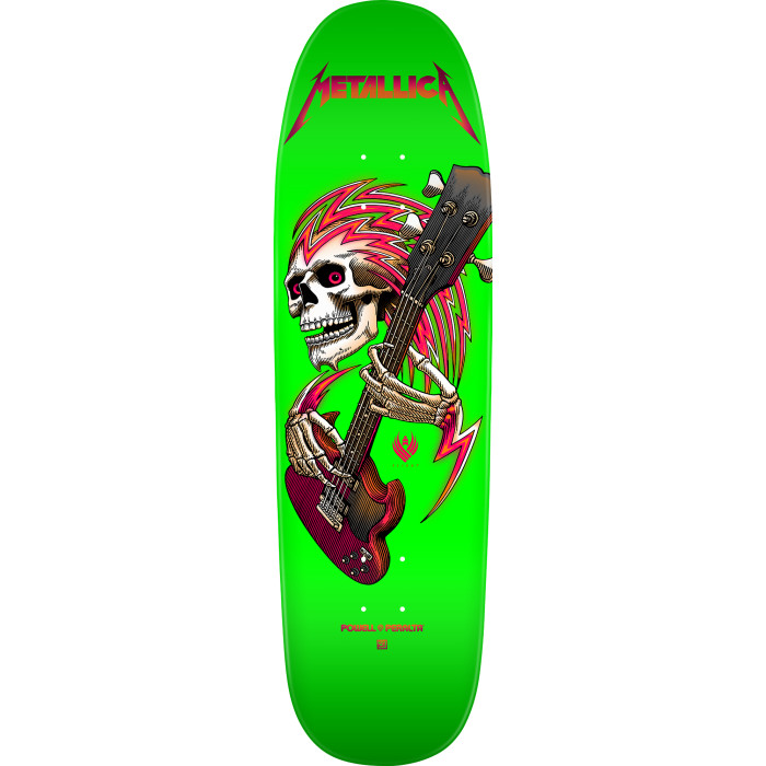 METALLICA COLLAB • LIME GREEN • 9.26"X 32.0"
