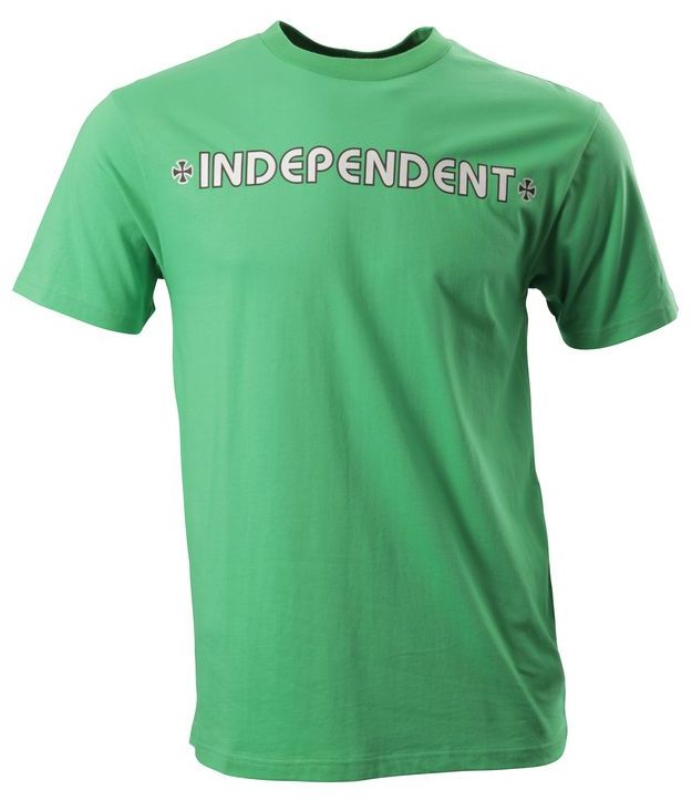 Youth Tee Bar Cross Herbal Green