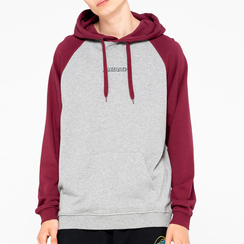Hood Strip Burgundy/Dark Heather