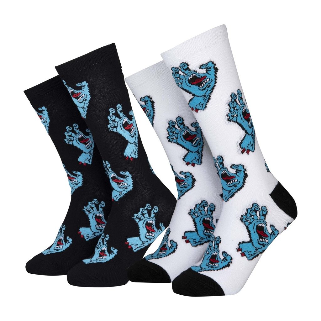 Youth Socks Multi Hand (2 Pack)