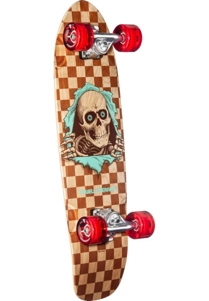 SIDEWALK SURFER NATURAL CHECKER RIPPER 8.37 X 28.20