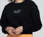 Women Crew Moon Ray Dot