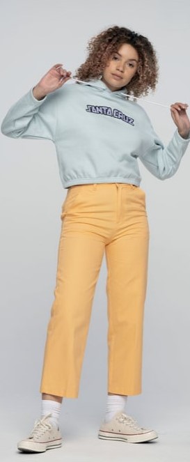 Women Hood Gingham Arch Strip