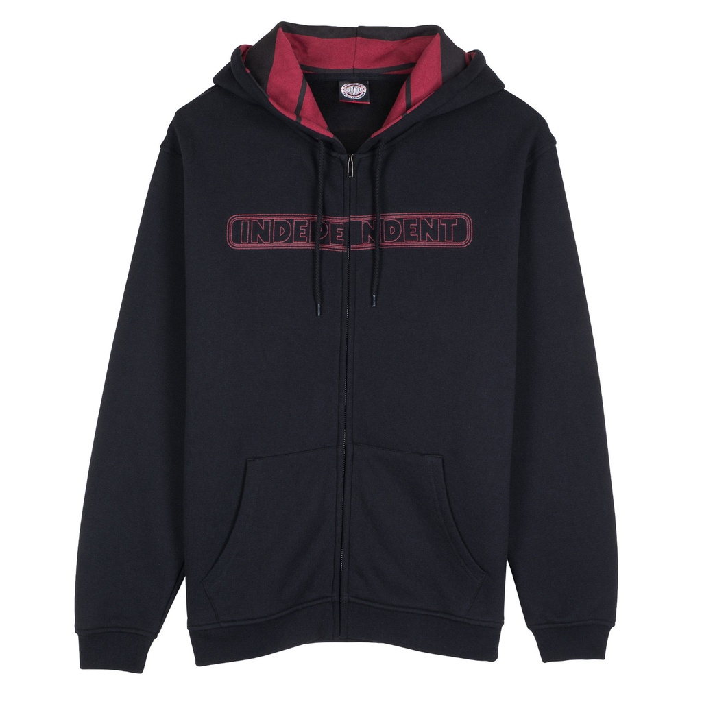 Zip Hood Bar Stitch