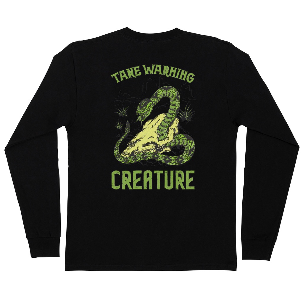 TEE L/S TAKE WARNING