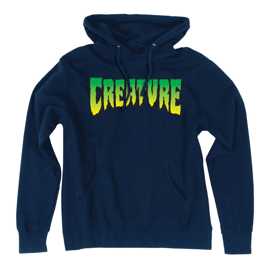 Creature Logo Pullover Hoodie Creature Mens Sweatshirt