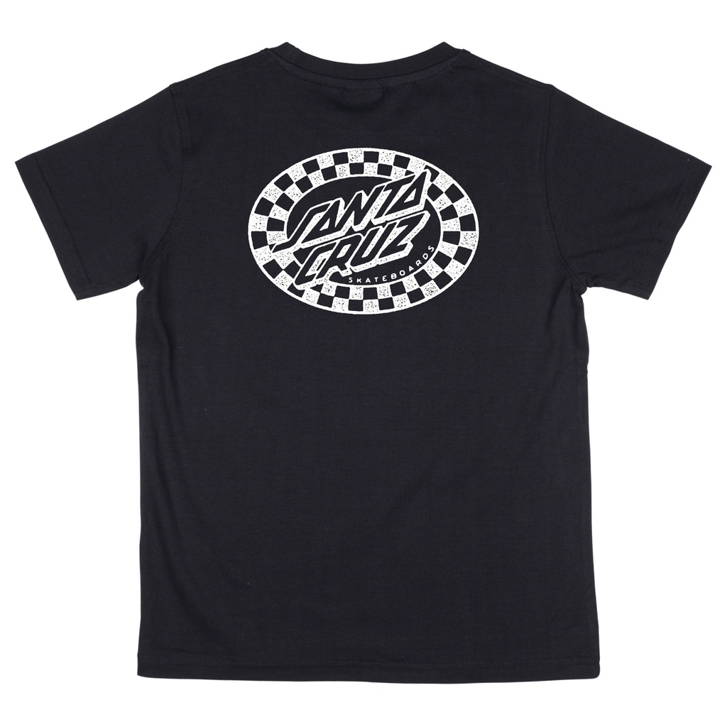 Youth Tee Check Oval Mono