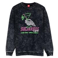 Crew All-Nighter Black Acid Wash (M)