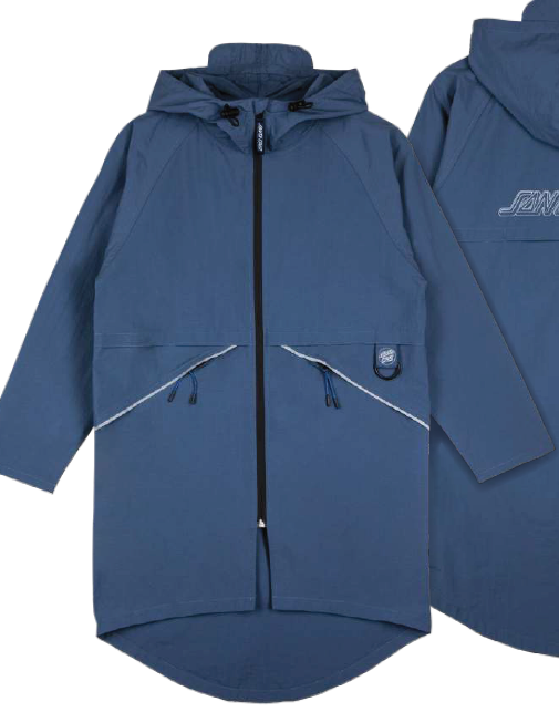 Jacket Classic Strip Long Navy (M)