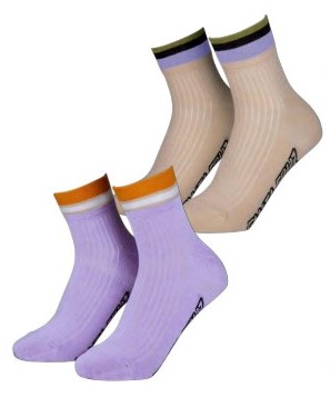 Women Socks Zone Stripe (2 Pack)