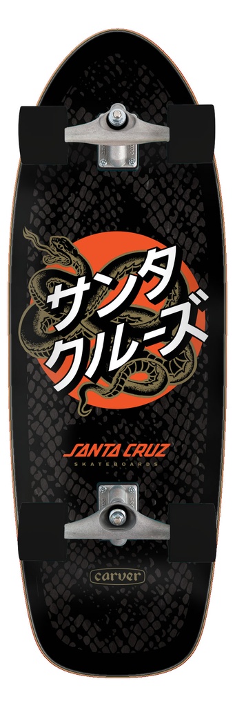 JAPANESE SNAKE DOT PIG 10.54 X 31.45IN CARVER SURF SKATE