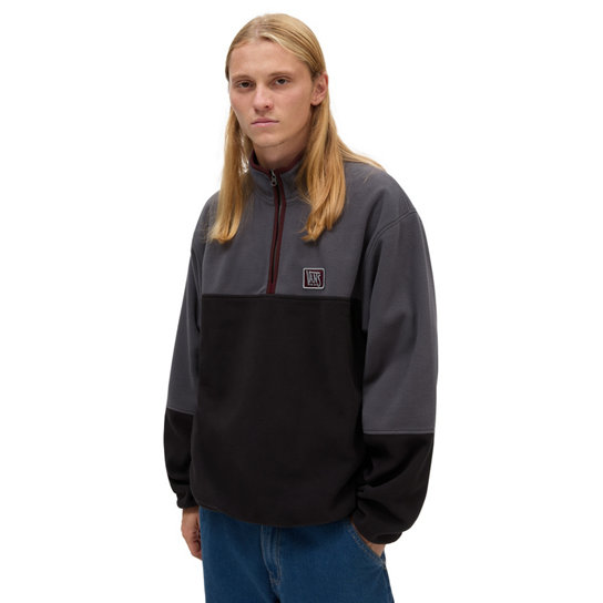 HALF ZIP ROWAN ROZO BLK/GRY