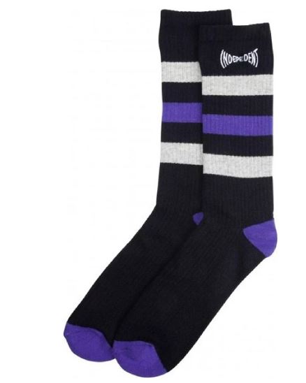 Socks Span Stripe Black