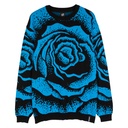 CREW DRESSEN BIG ROSE KNIT 