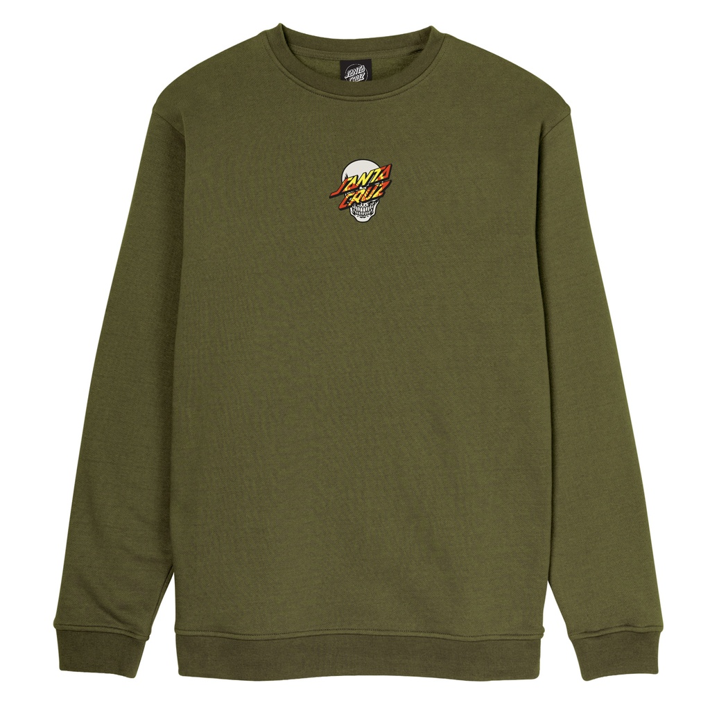 CREW DRESSEN SKULL DOT FRONT 