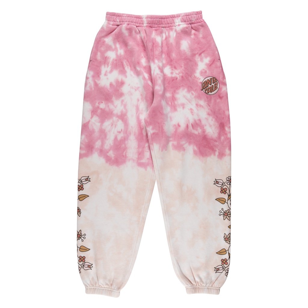 Women Pant Sage Floral Sweatpant
