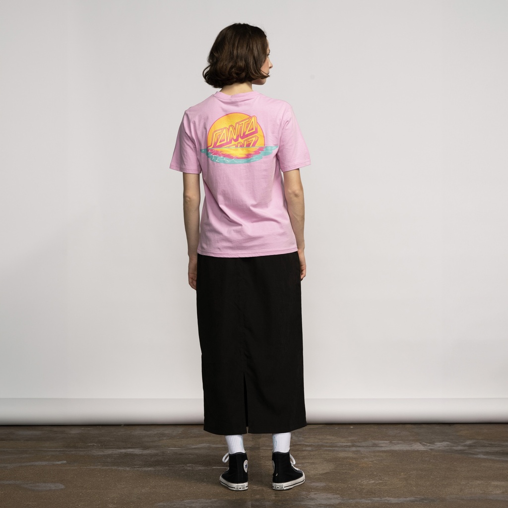 Women Tee Sunrise Dot