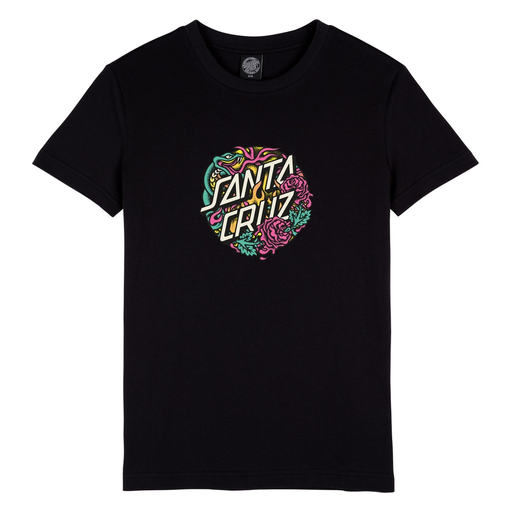 Women Tee Dressen Snake Front