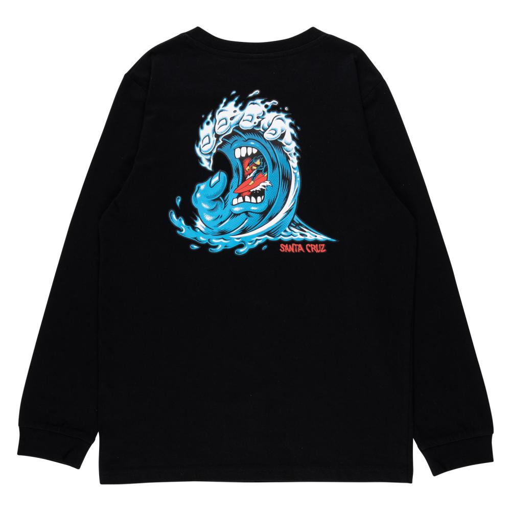 Youth Tee L/S Screaming Wave
