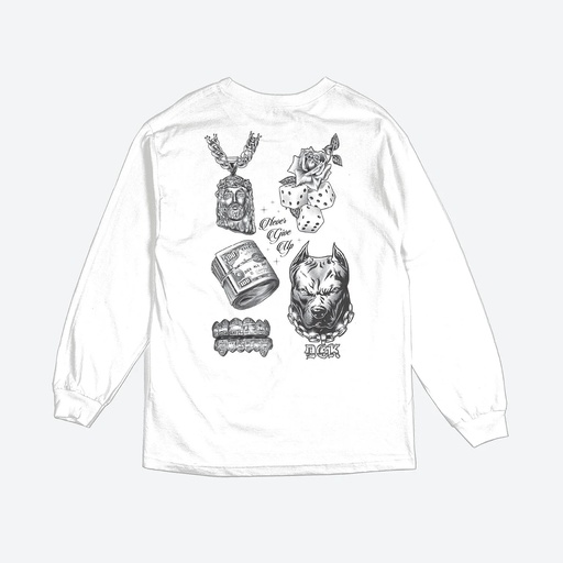 [PTL-1424] EFFECTS LONGSLEEVE TEE (M)