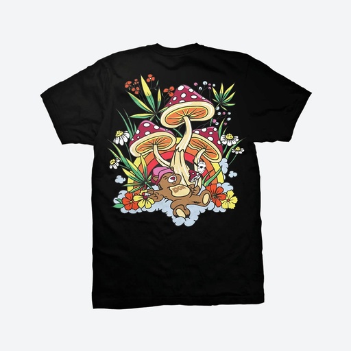 [PTM-3682] WONDERLAND TEE (S, BLACK)