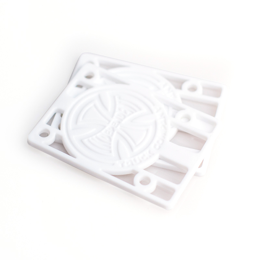 Genuine Parts Risers 1/8 White 1 Set