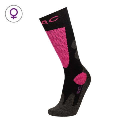 Sk 9.1 Ski Classic Warm + Women Pink
