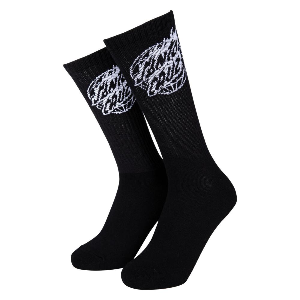 SOCK GLOBAL FLAME DOT MONO 