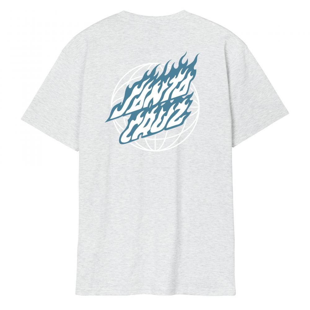 Tee Global Flame Dot (XS, ATHLETIC HEATHER)