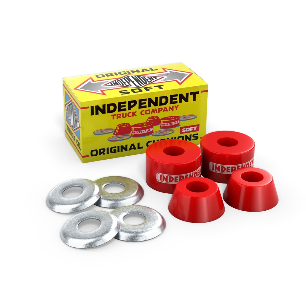 Genuine Parts Original Conical Cushions Soft (90A) Red P/K Of 4