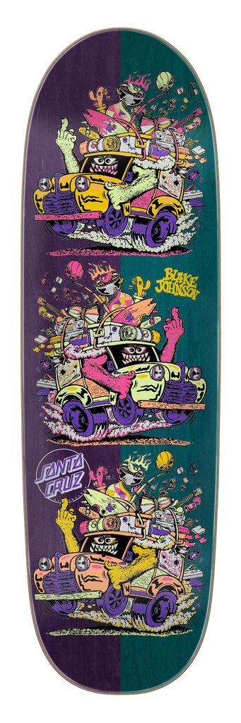 JOHNSON BEASTWAGON CREW SHAPED 8.8 X 32.08